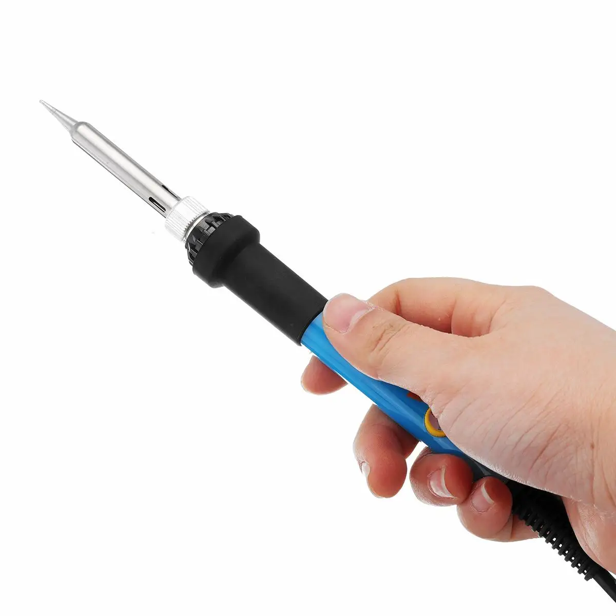 

Electric Soldering Iron 120cm 60W 110V/220V Welding Tool Adjustable Temperature US Plug/ EU Plug for Woodburning Projects