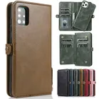Чехол для Samsung Note 20, многофункциональный кожаный чехол-бумажник с отделением для карт для Samsung A21s, A51, A71, A11, A21, A31, S10 Lite 2020