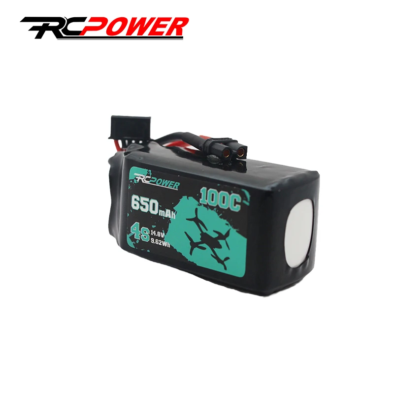 Аккумуляторная батарея RCPOWER 14 8 в 650 мАч 100C с разъемом XT30 для радиоуправляемых