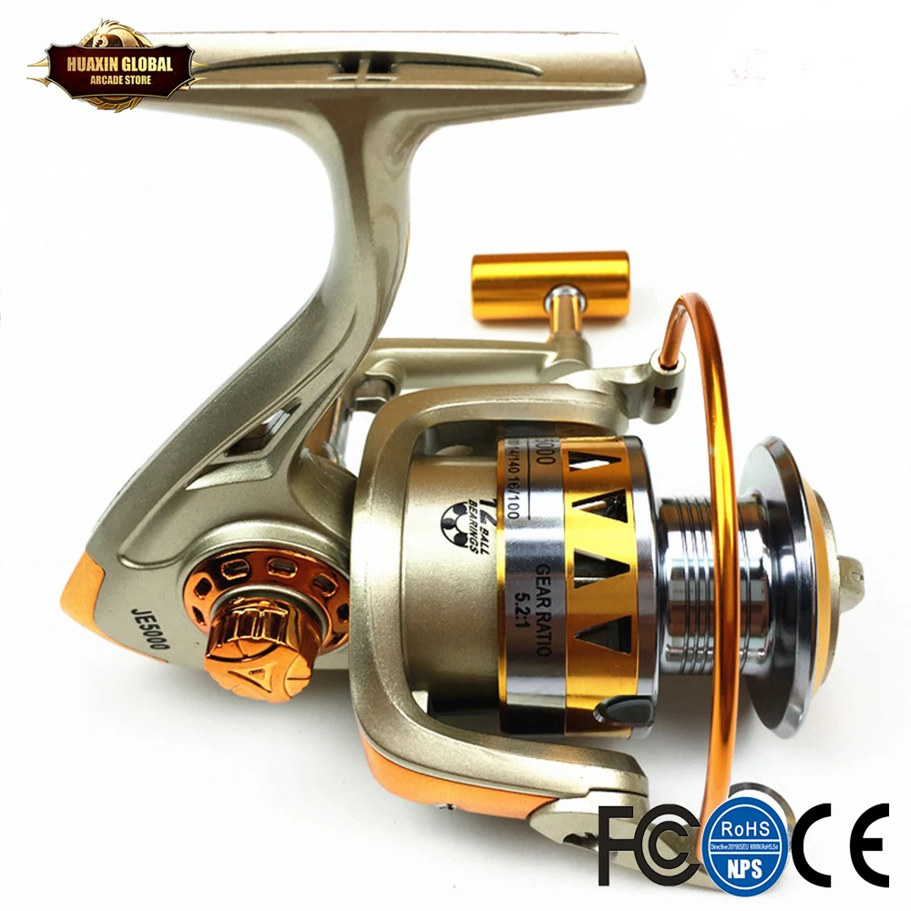 Рыболовная катушка для спиннинга 10 шарикоподшипников легкие и гладкие