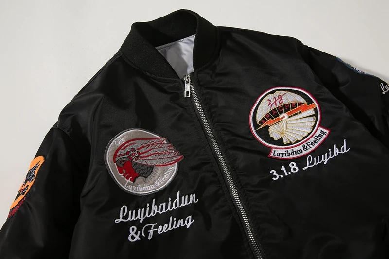 2021 Winter jacket Men high-quality Parka zip-up Thick&Thin loose Baseball Coat Bomber Jacket Women Oversize Windbreaker Outwear