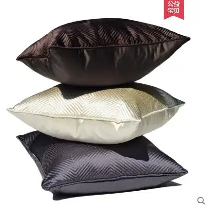 Наволочка для дивана в американском стиле Современная сатиновая хлопковая