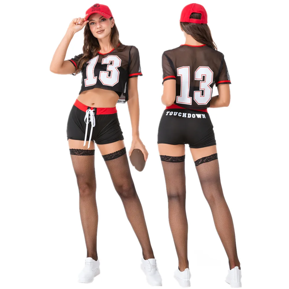 Сексуальное женское белье американский футбол детская униформа для чирлидинга