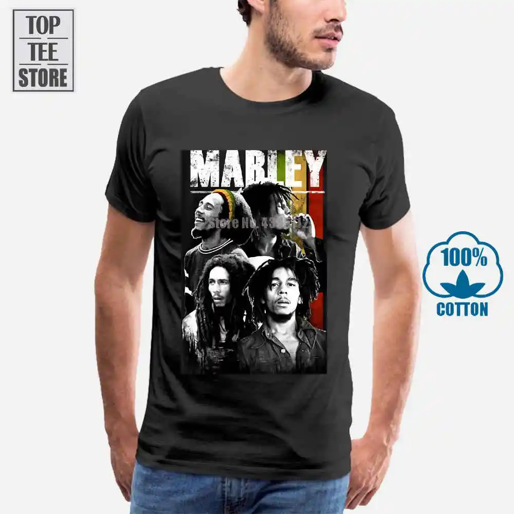Футболка бренда Bob Marley с коллажем S M L Xl 2Xl новая официальная футболка|brand t shirt|t shirtt