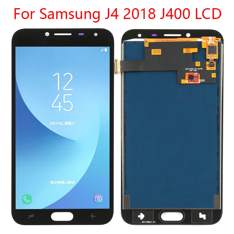 5,5 дюймовый AMOLED ЖК-монитор для Samsung Galaxy J4 2018 J400 J400F J400H J400P дисплей сенсорный экран дигитайзер Запасные части 5,5 дюймовый AMOLED ЖК-монитор для Samsung Galaxy J4 2018 J400 J400F J400H J400P дисплей сенсорный экран дигитайзер Запасные части