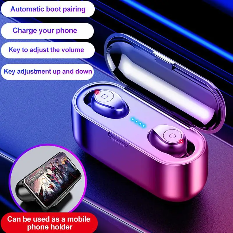 Наушники вкладыши Универсальные для устройств с поддержкой Bluetooth беспроводные