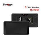 Portkeys PT5 5 дюймов на камеру DSLR полевой монитор FHD IPS сенсорный экран 3D LUT 1920x108 0 поддержка 4K HDMI монитор DSLR