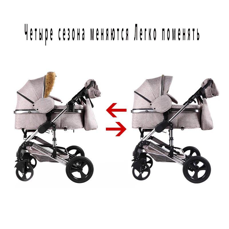 Складная Коляска 2 в 1 Luxmom легкая эксплуатации сумка для мамы 6 мес. ков|Легкая