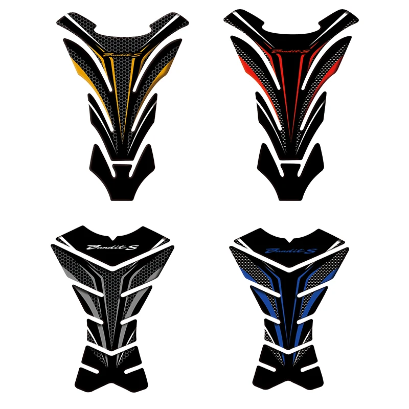 

Motorcycle Stickers Tank Pad Gel Protector Sticker Decal For Honda Suzuki GSF BANDIT GSF 1200 GSX 1400 GSF1200 1250F GSF1250F