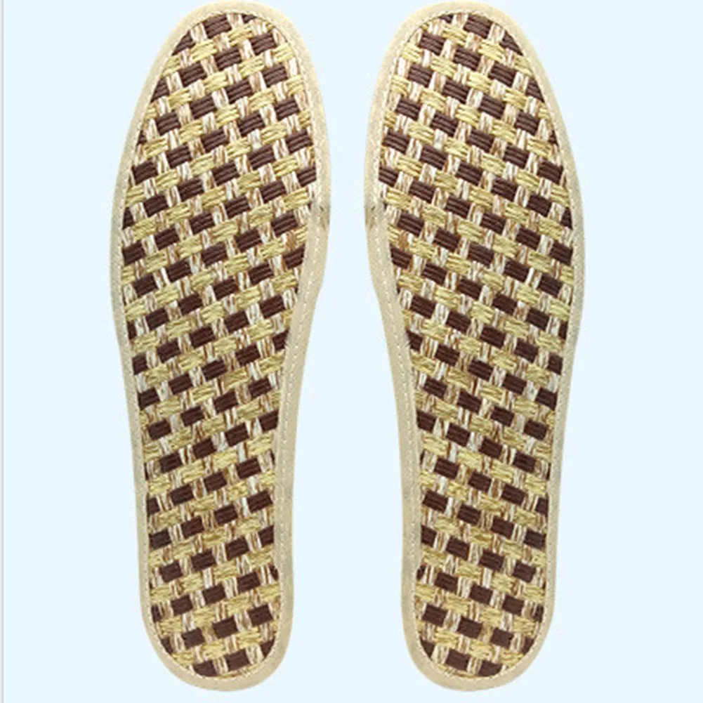 Стельки унисекс из бамбукового угля и льна дышащие антибактериальные удобные