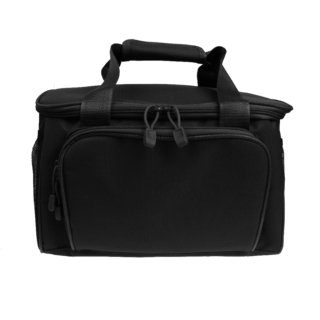 

600D Canvas Fishing Tackle Bag Fishing Gear Bags Stalking Bag Fishing Pack 37 x 25 x 25cm