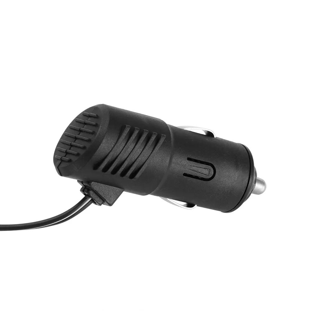 Черный Автомобильный адаптер питания 12 В Разветвитель USB автомобильное зарядное