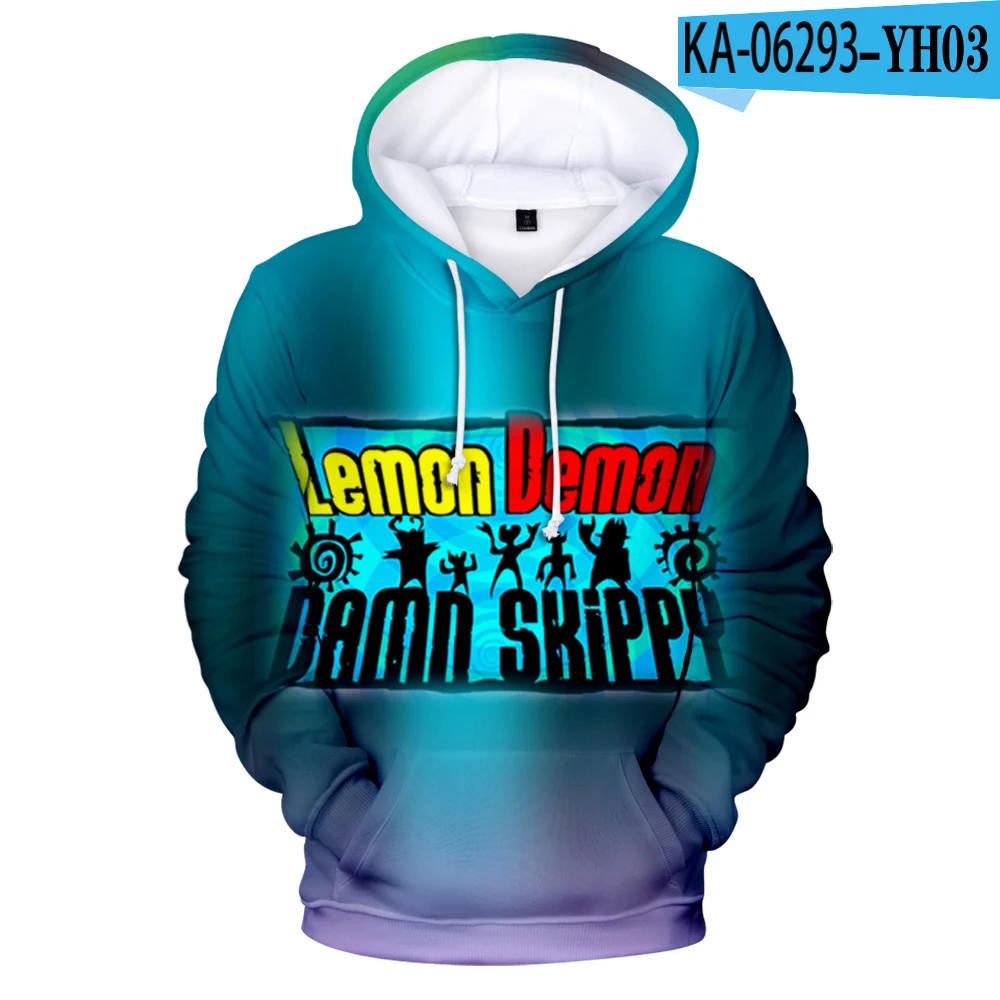 

Friday Night Funkin Lemon Demon Hoodie Boys Girls Sweatshirts Funny Children Hooded Men Women Hoody 2021 Game Anime Clothes