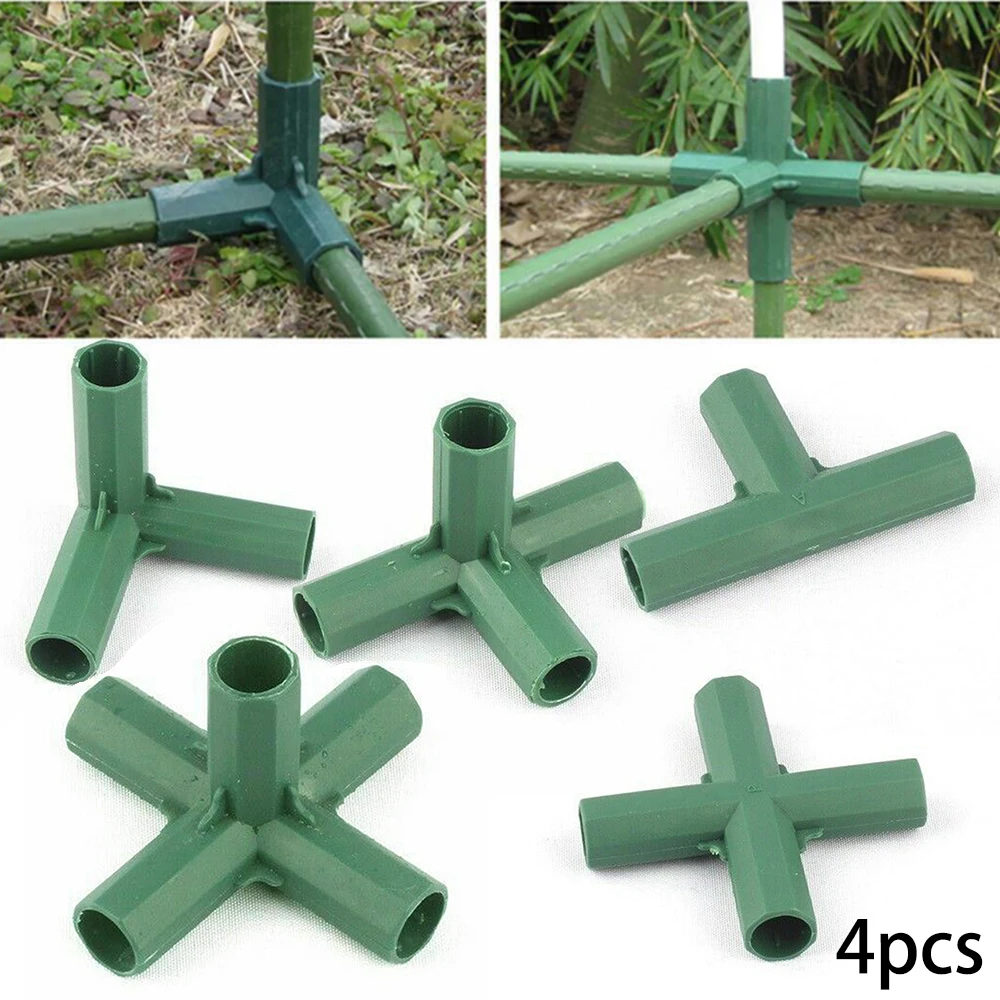 

Greenhouse Connectors Plant Climbing Plastic Awning Joints Garden Green