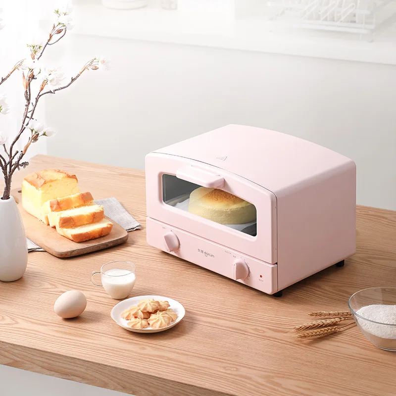 

Mini Oven 12L Household Electric oven Bread baking machine Intelligent Timing Baking Home Life Kitchen Bread Toaster 1000W