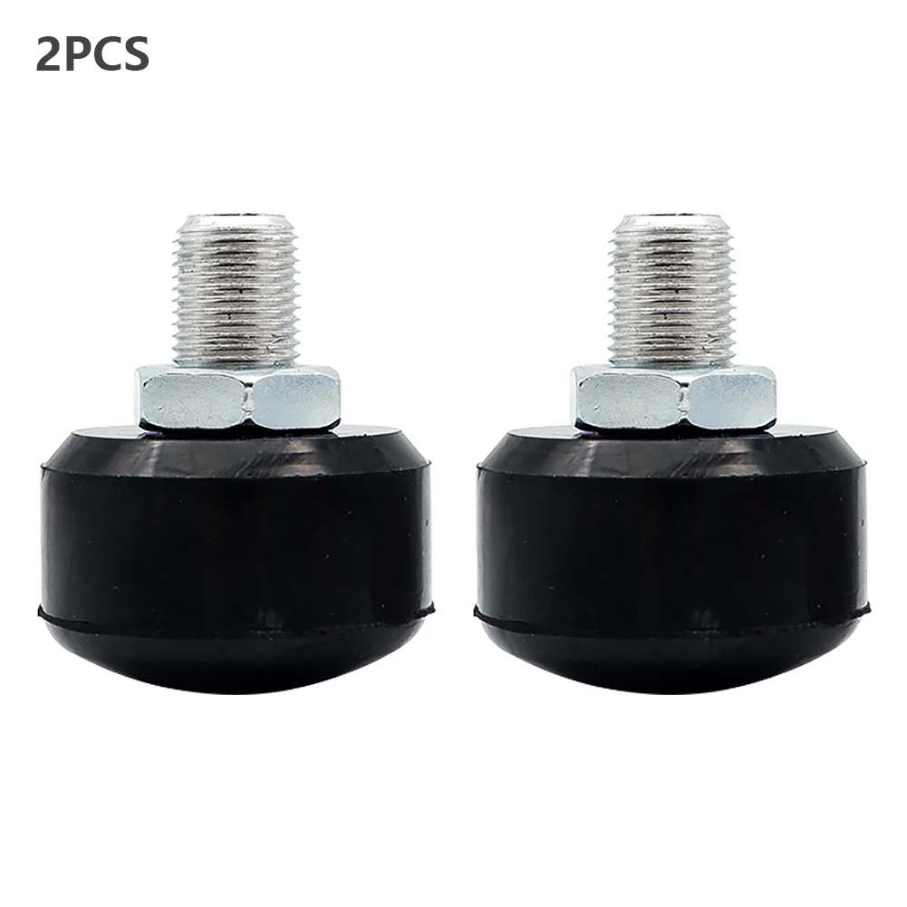 

2pcs Accessories Durable Plugs Block Easy Install Non Slip Practical Adjustable Roller Skate Toe Stop Quiet Elastic Rubber Brake