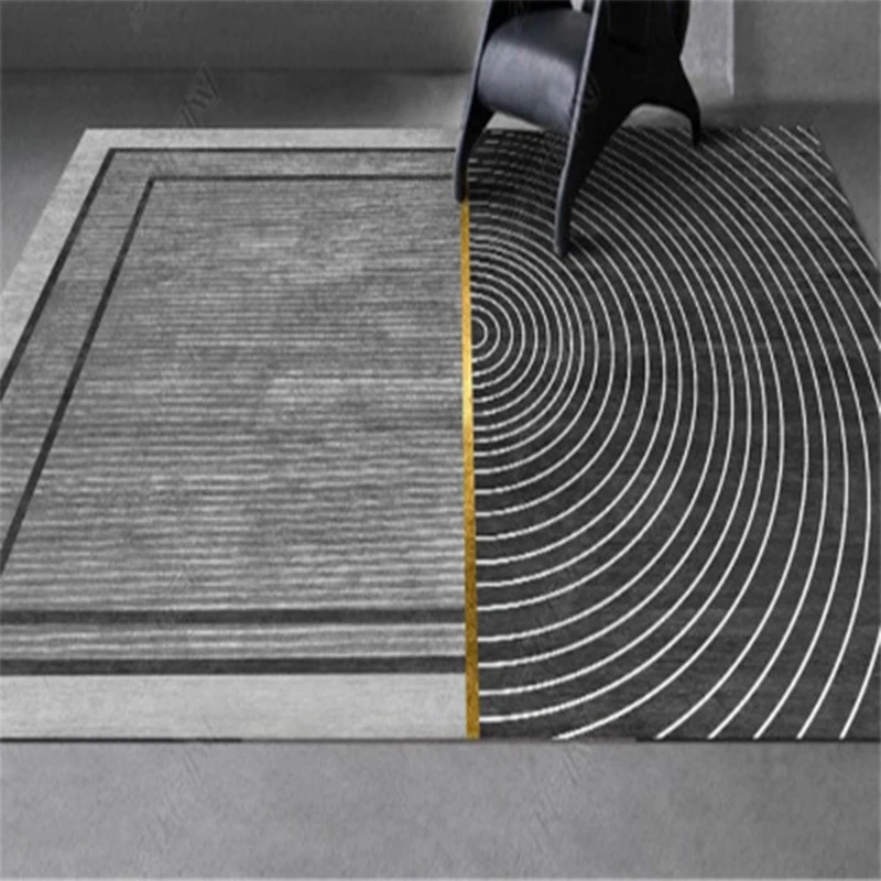 

Fashion Simple Thickened Carpet Live Room Bedroom Bedside Yellow Gray White Carpets Sofa Table Learning Rug Corridor Running Mat