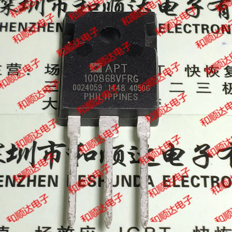 

APT10086BVFRG TO-247 1000V 13A