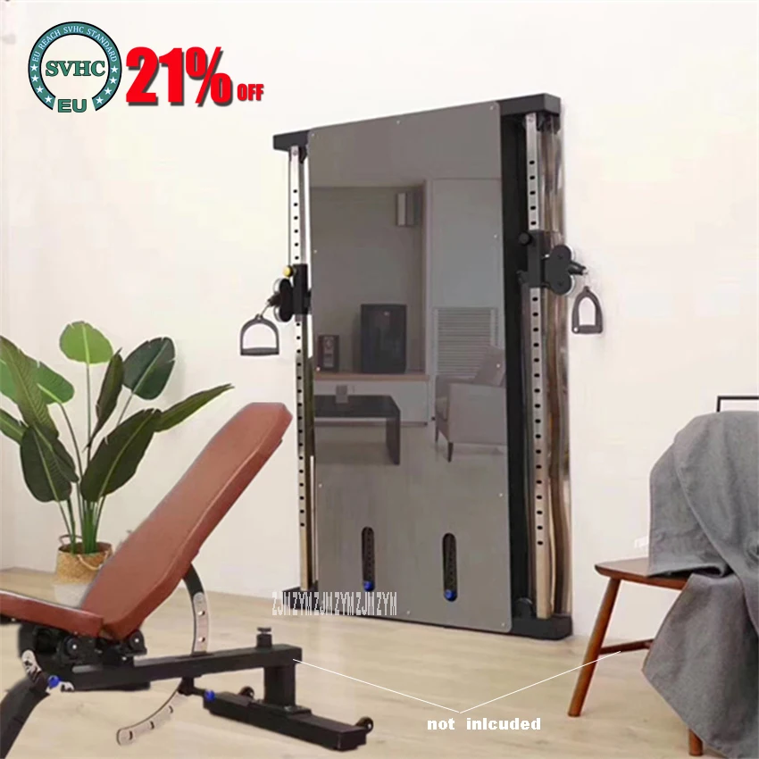 

Двухсторонний настенный козловой тренажер для фитнеса, встроенный тренажер для фитнеса