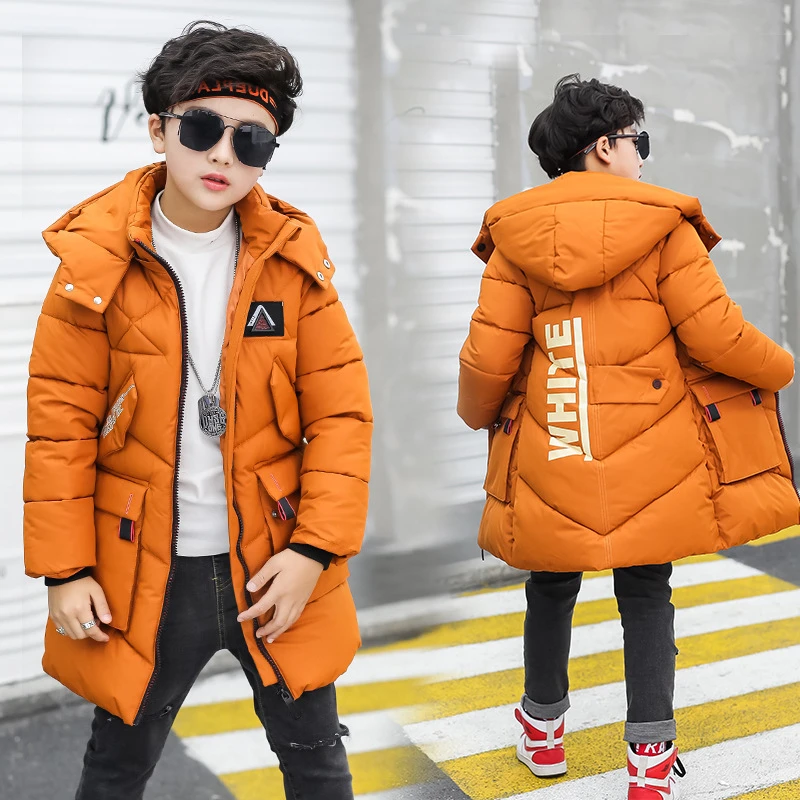 Детская одежда хлопковое пальто для мальчиков новинка 2018 детское зимнее куртка