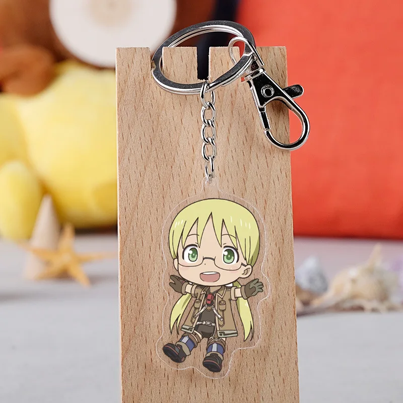 Аниме сделано в бездны акриловый брелок для ключей с игрушкой Regu Riko Nanachi Ouzen Mitty Lyza