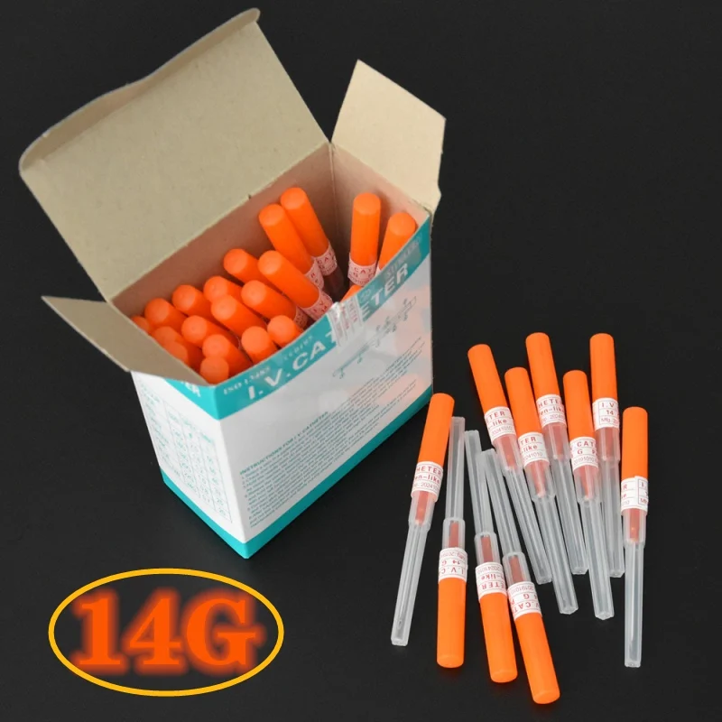 50 шт./корд. Быстрое ювелирное изделие для тела катетер из хирургической стали