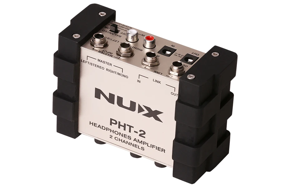 NUX PHT-2 Headphones Amplifier Versatile Portable Headphone Preamp guitar accessories enlarge