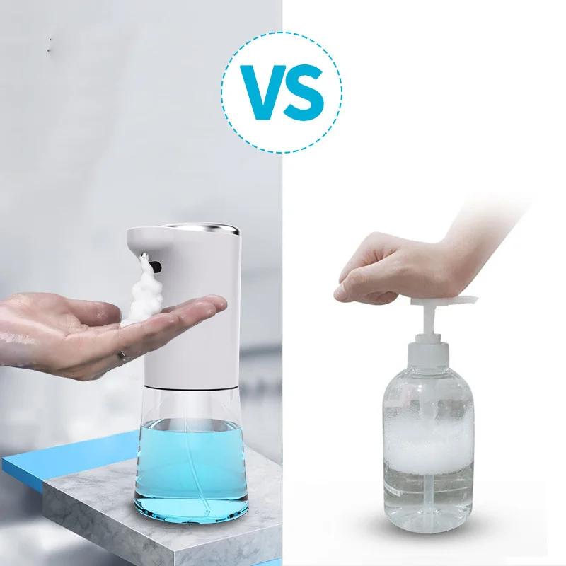 

Smart Automatic Soap Dispenser USB Foaming Soap Dispensers Infrared Motion Sensor Hand Washer Machine for Bathroom Kitchen