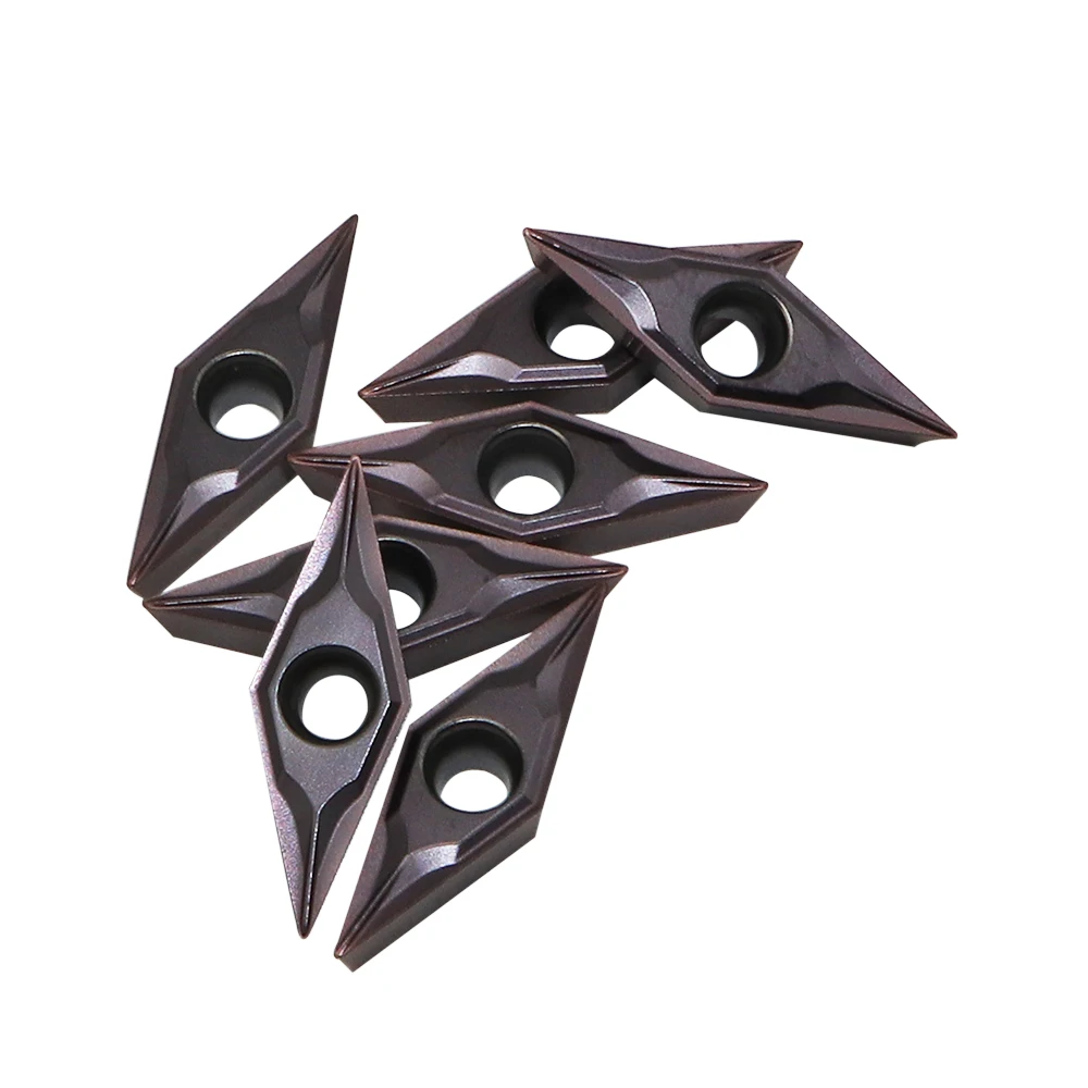 

10PCS VCMT110302-FM VP15TF Carbide Inserts VCMT11 High Quality Internal Turning CNC Lathe Tool Accessories