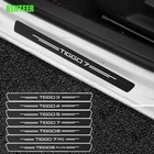 4 шт., защитные наклейки на двери автомобиля CHERY TIGGO 2 3 4 5 7 8 PRO PLUS ARRIZO 5, автомобильные аксессуары