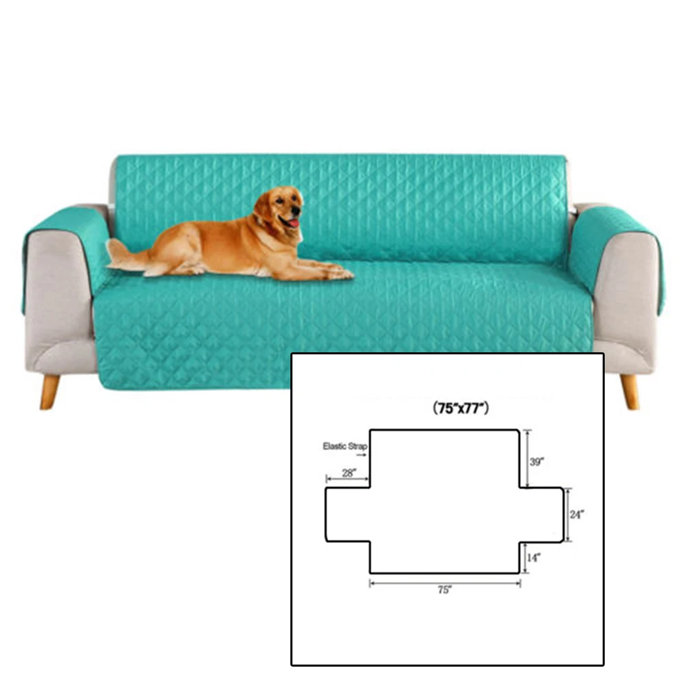 Водонепроницаемый стеганый чехол на диван для собак и домашних животных