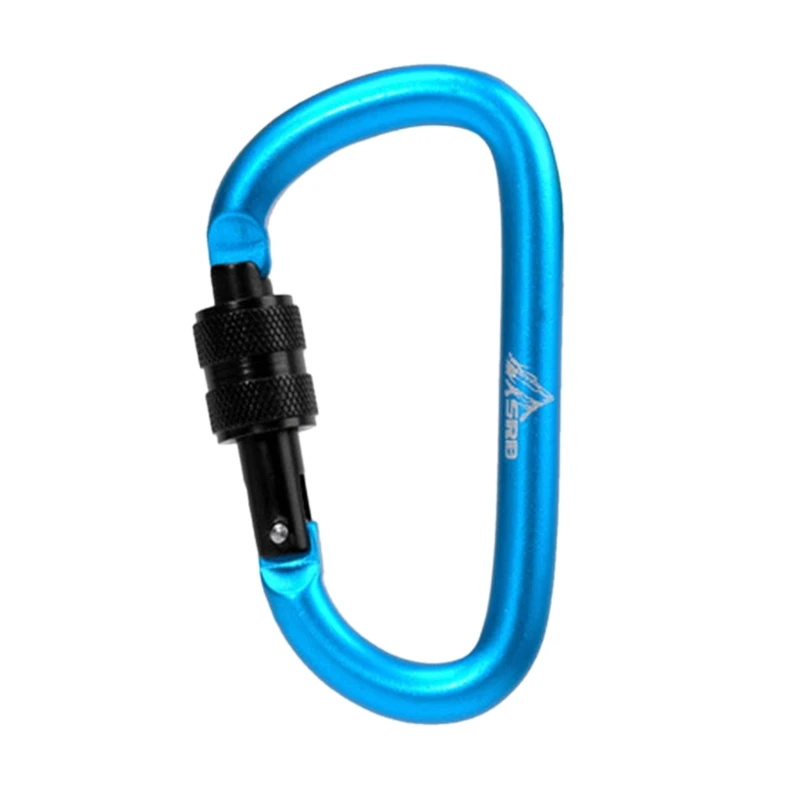

Aluminum Alloy Carabiner Keychain Outdoor Camping Snap Clip Lock Backpack Buckle A0KA