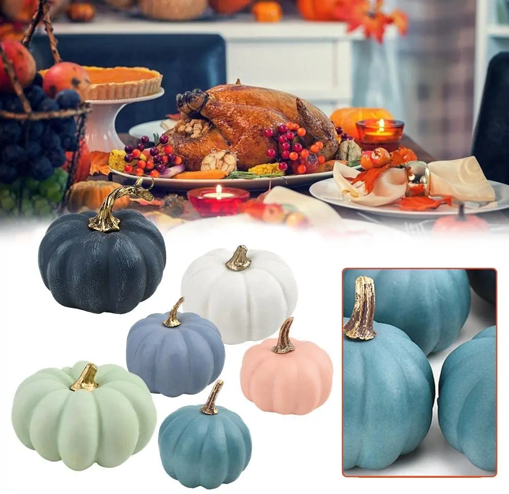 

16/24 шт., искусственные тыквы из пенопласта