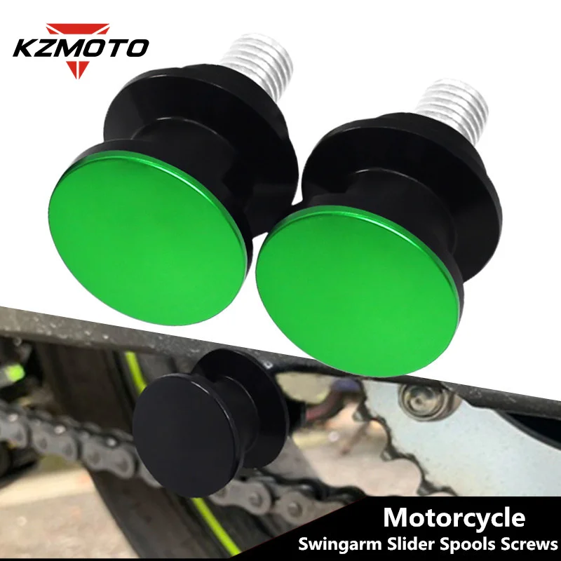 

Motorcycle Screws Slider Swingarm Spool Slider For Kawasaki Z400 Z650 RS Z800 Z900 RS Z1000/SX Ninja400 ZX-6R 10R 25R M8