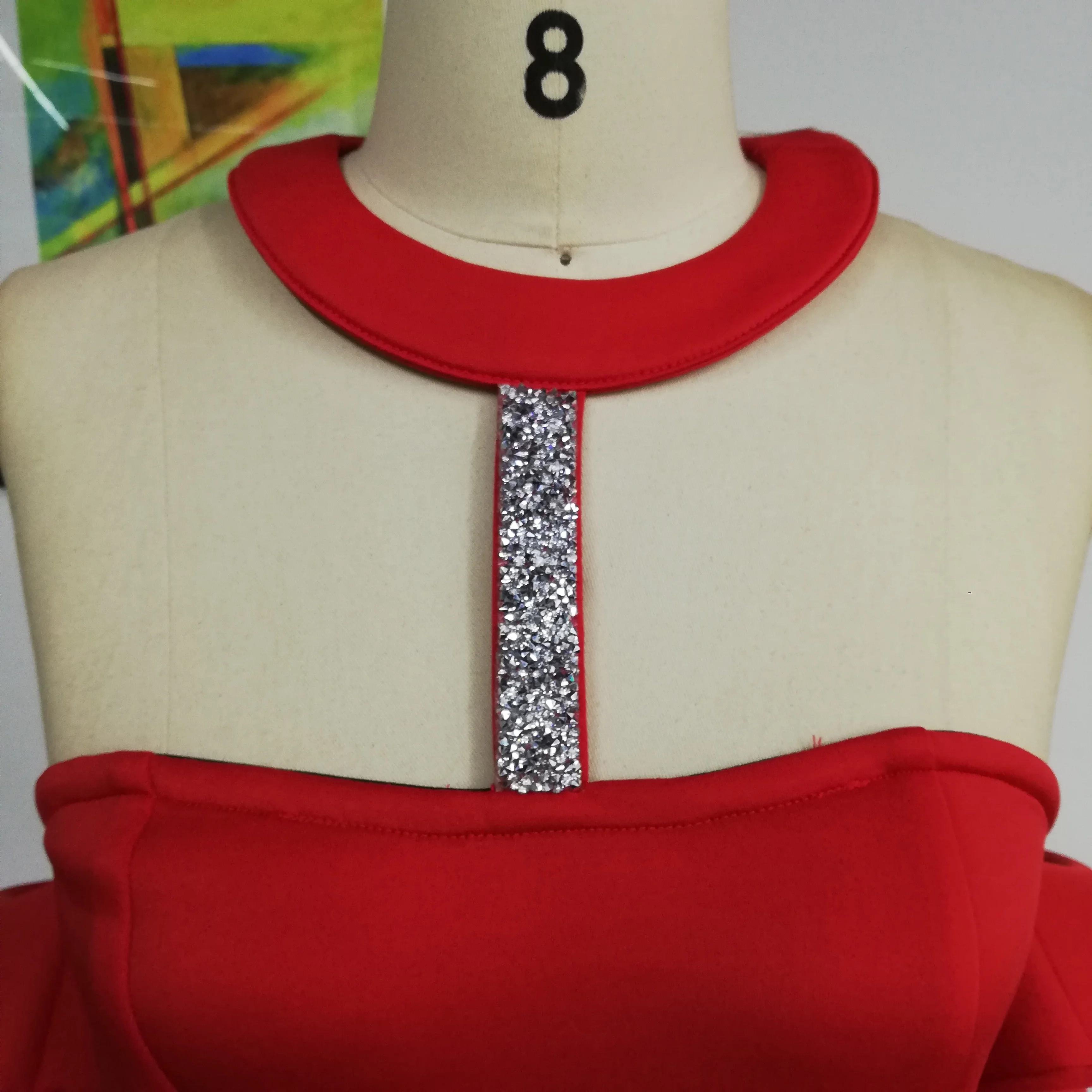 Сексуальные вечерние женские платья русалки красного цвета 2020 африканская юбка