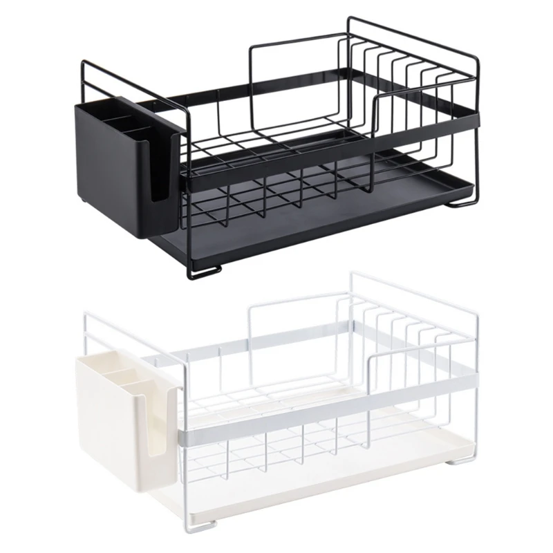 

Single Layer Retractable Kitchen Sink Drain Basket Bowl Drain Rack Filter Fruit