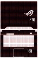 laptop carbon fiber skin sticker cover for asus zephyrus gx502 gx502gw gx502gv gu502 gu502gu gu502gv 15 6