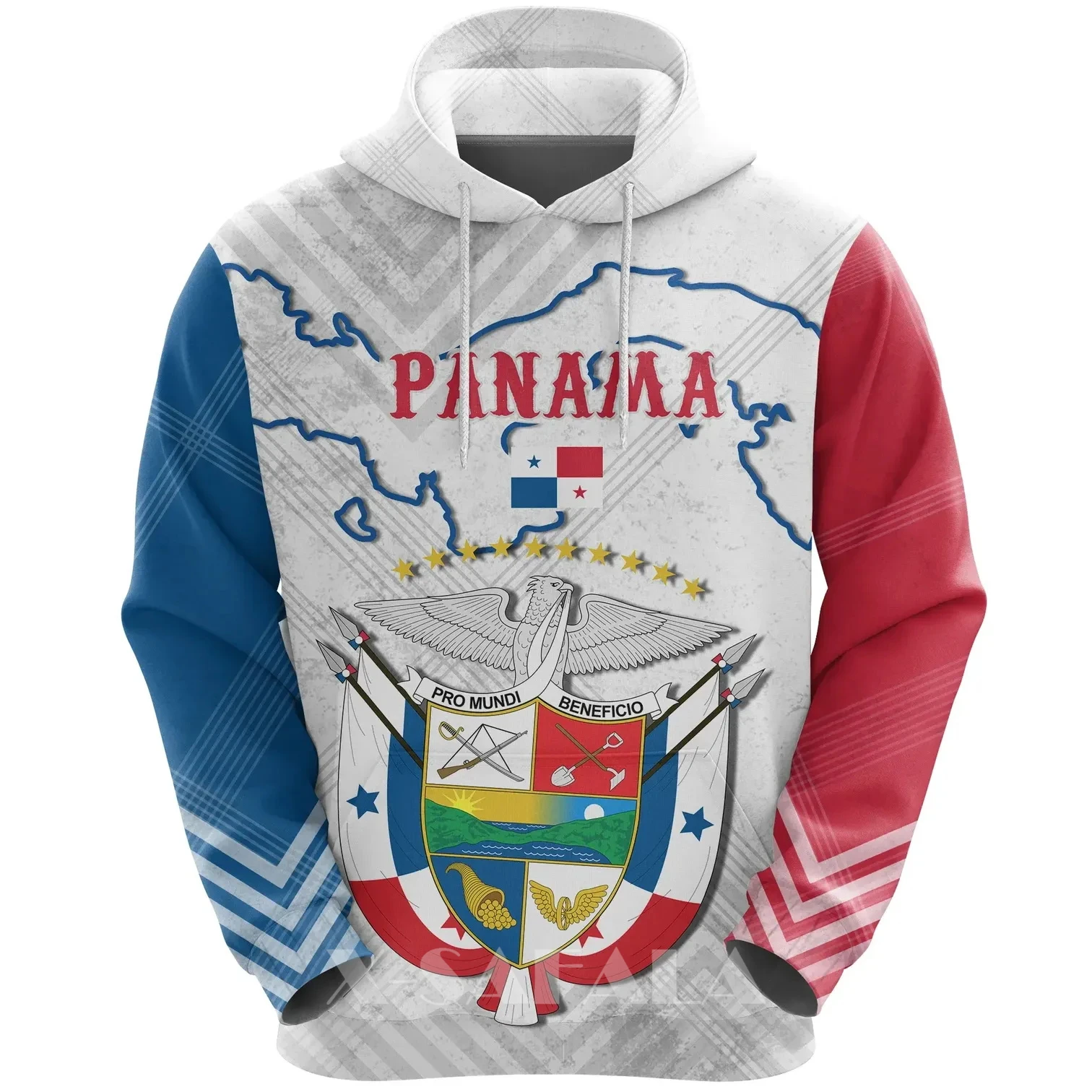 

Panama Hoodie Special Map 3D Full Print Size Man Women Outwear Zipper Pullover Sweatshirt Unisex-1