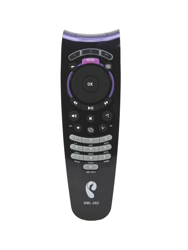 Пульт ДУ для Rostelecom SML-282HD Base Dally ARRIS VIP-1003G SmartLabs SML-282 HD SML-482 IPTV VIP-1003 | Электроника