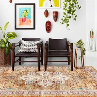 retro persian ethnic style rug bedroom living room carpet kitchen bathroom floor mat bed blanket european style door mat