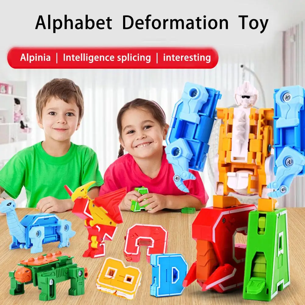 26 букв дневной алфавит животное динозавр воин деформация фигурки