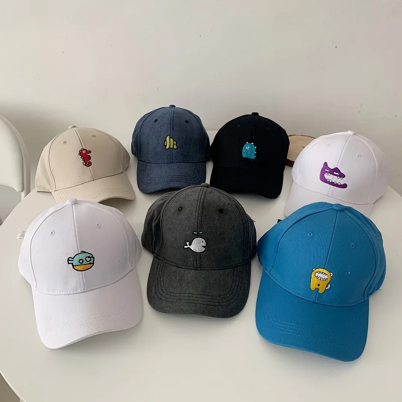 Кепка с вышивкой женская милая бейсбольная кепка в стиле Ins для студентов