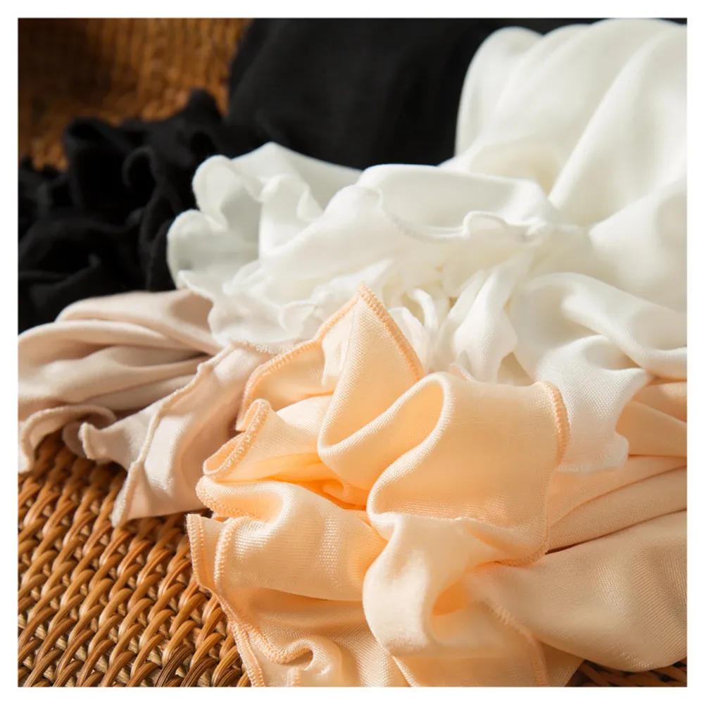 Silviye 2020 new silk women's silk knitting lace skirt silk petticoat bottom skirt nightdress blusas mujer de moda 2020