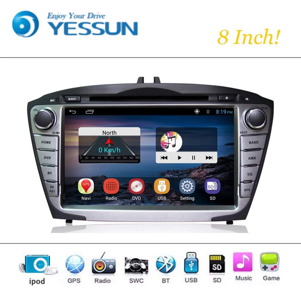 Автомобильный dvd плеер система Wince для Hyundai Ix35 Авторадио стерео GPS навигация