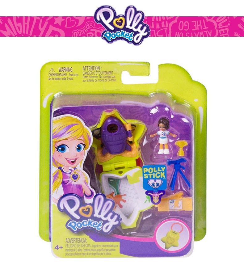 Polly Pocket Kid Toys Teeny Tot Nursery Collection Funny Theme Mini Cute Doll Toy With Beauriful Box FRY29 Gift Carry On Dolls