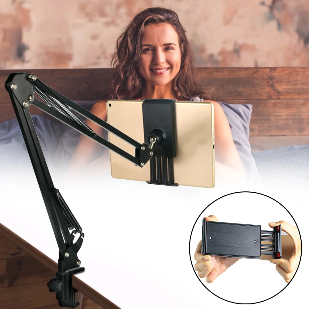 Держатель для планшета Ipad стойка 234 мини Поддержка длинная рука мобильный