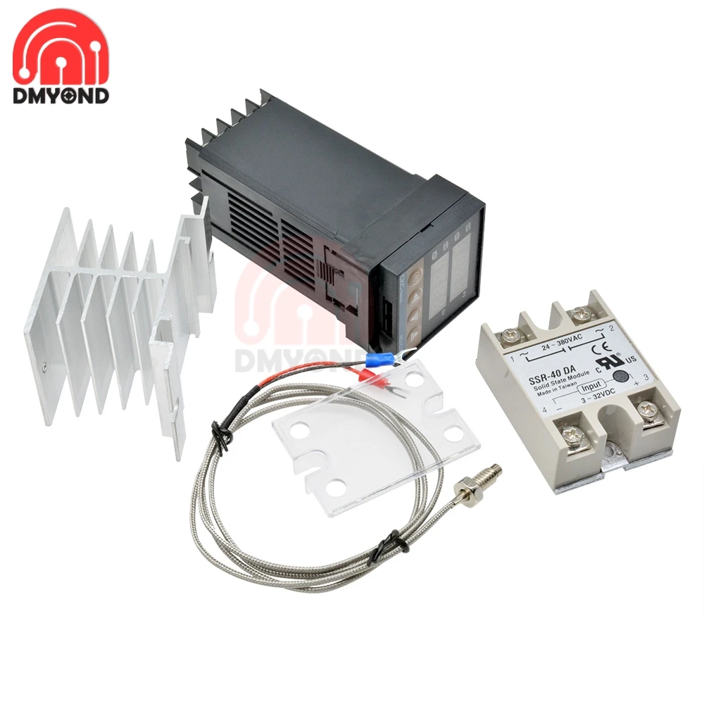 Новинка цифровой ПИД регулятор температуры с термостатом REX C100 Rex выход SSR + реле