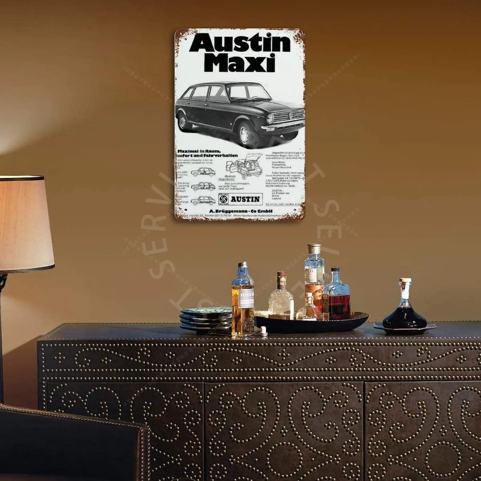 

Classic Car Vintage Metal Tin Sign Retro Poster Home Bar Decoration Iron Painting Pub Club Industrial Dcor