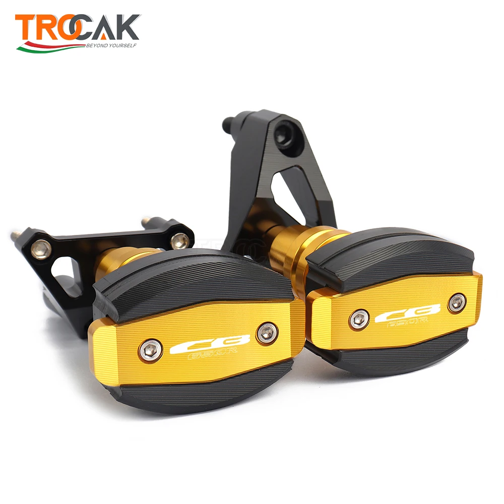 

Motorcycle CNC Falling Protection Frame Slider Fairing Guard Crash Pad Protector For HONDA CB650R CBR650R CB CBR 650R 2019 2020
