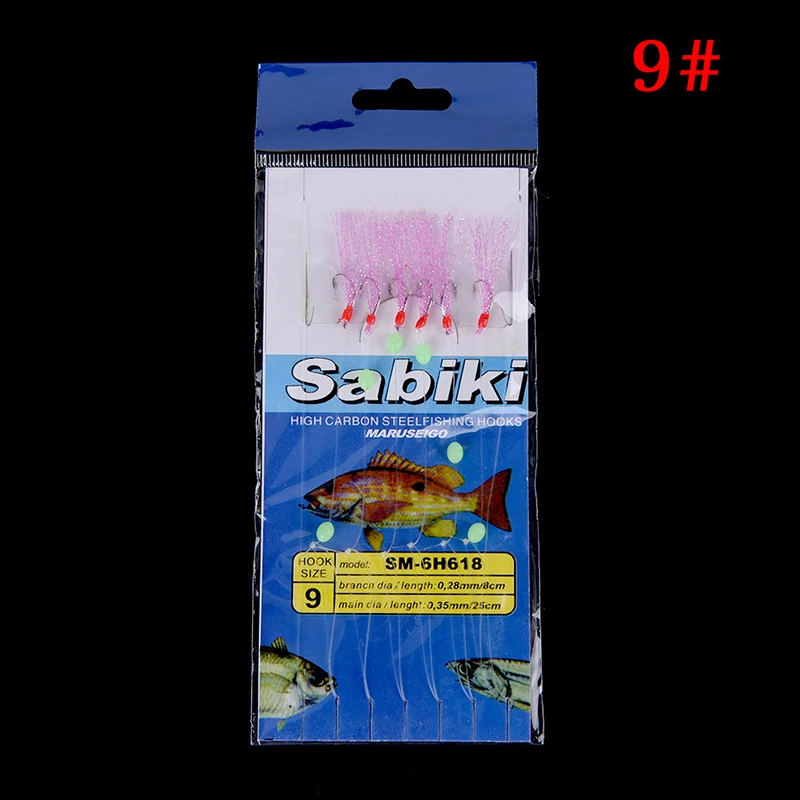 6 шт./компл. высокое качество углеродистая сталь скумбрия перья бас треска